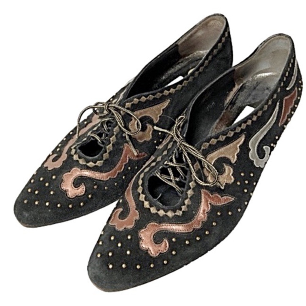 Margaret Jerrold Black Suede shoes